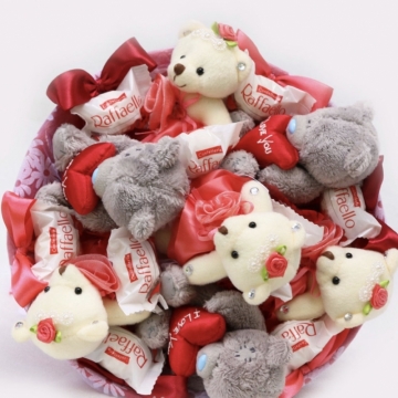 Букет из игрушек "Жасмин"