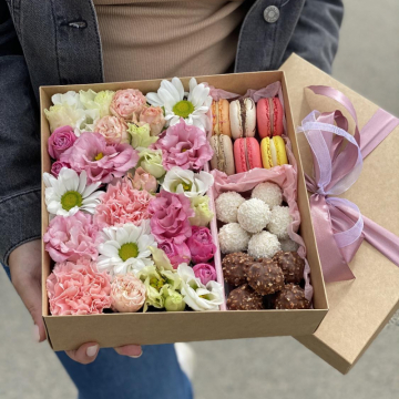 Цветы и сладости "Блеск"