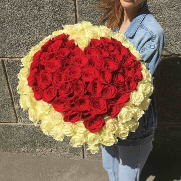 Букет из роз "Холли"